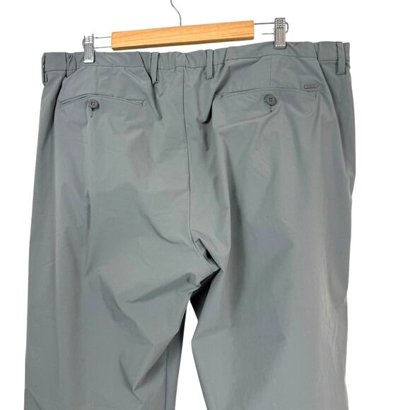 Polo Ralph Lauren Pants Mens 40x32 Gray Athletic Performance Tech Golf Chino - Picture 6 of 13